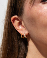 Triangles Hoop Earrings